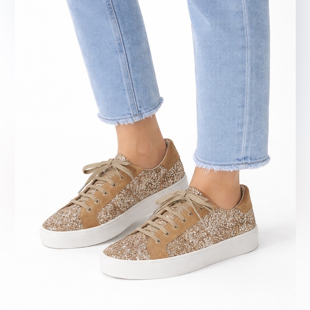 [Joie] Gravel Glitter Sneakers